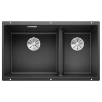 BLANCO Мойка под столешницу для кухни SUBLINE 430/270-U без крыла антрацит (523151)